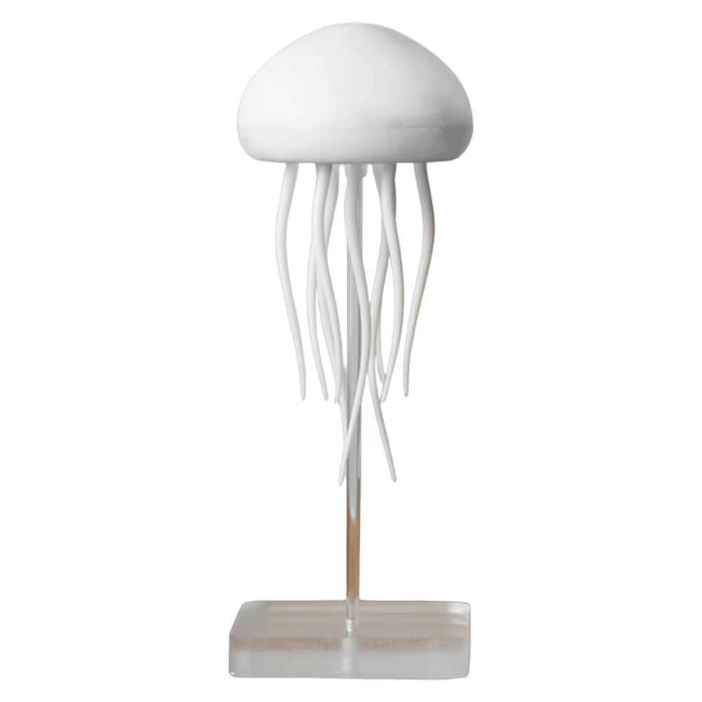 Creative Jellyfish Light Voice Control Type-C Charging Cute Jellyfish Bedside Lamp Flexible Tentacles for Holiday Children Gifts